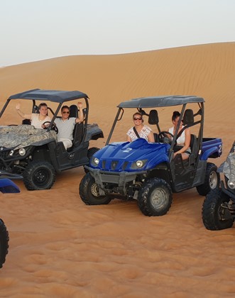1hr Hour Dune Buggy Desert Safari with Desert Camp Dinner Tour Image